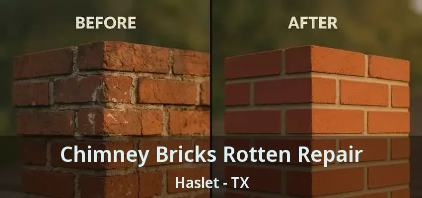 Chimney Bricks Rotten Repair Haslet - TX