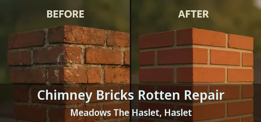Chimney Bricks Rotten Repair Meadows The Haslet, Haslet - TX
