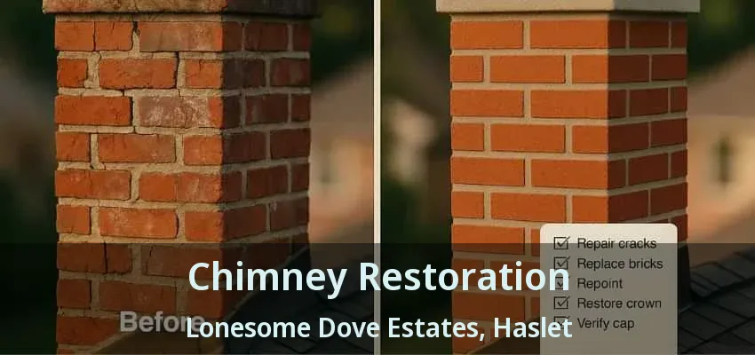 Chimney Restoration Lonesome Dove Estates, Haslet - TX