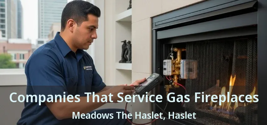 Companies That Service Gas Fireplaces Meadows The Haslet, Haslet - TX