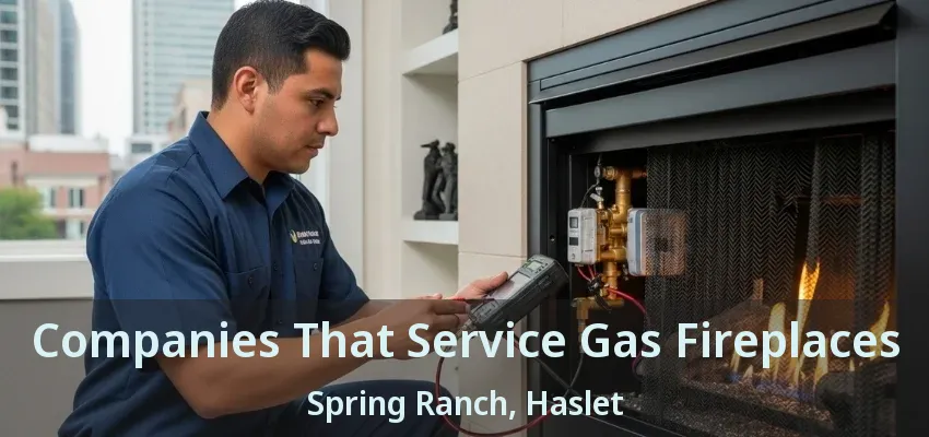 Companies That Service Gas Fireplaces Spring Ranch, Haslet - TX