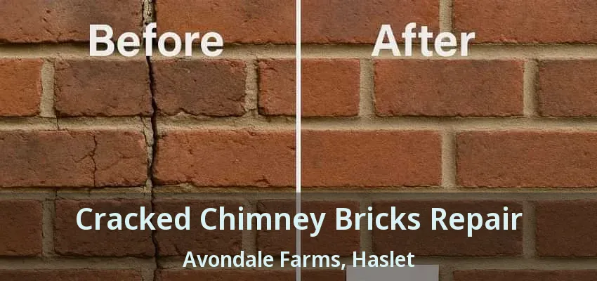 Cracked Chimney Bricks Repair Avondale Farms, Haslet - TX