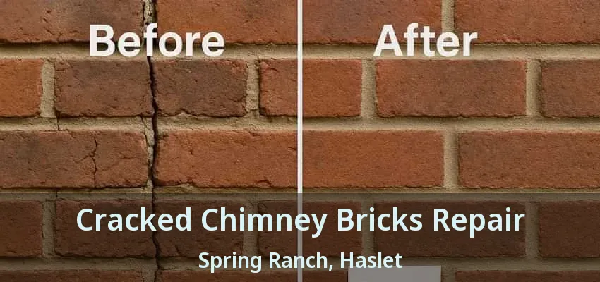 Cracked Chimney Bricks Repair Spring Ranch, Haslet - TX