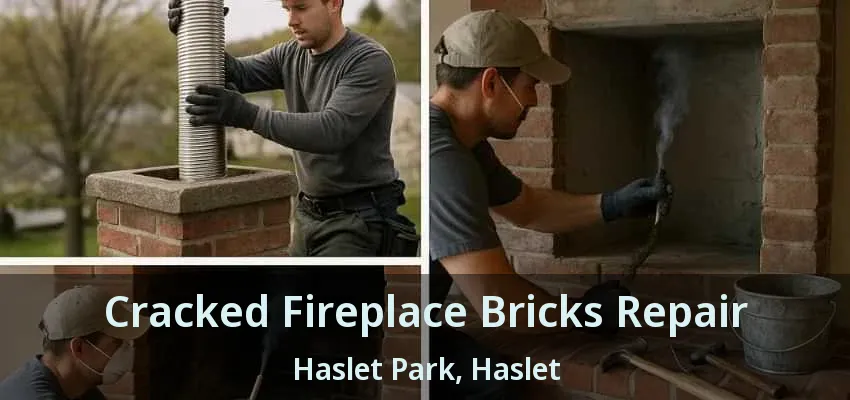 Cracked Fireplace Bricks Repair Haslet Park, Haslet - TX