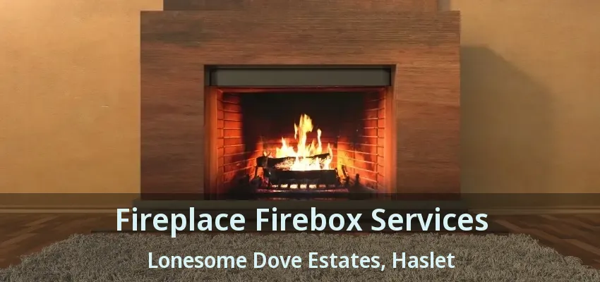 Fireplace Firebox Services Lonesome Dove Estates, Haslet - TX