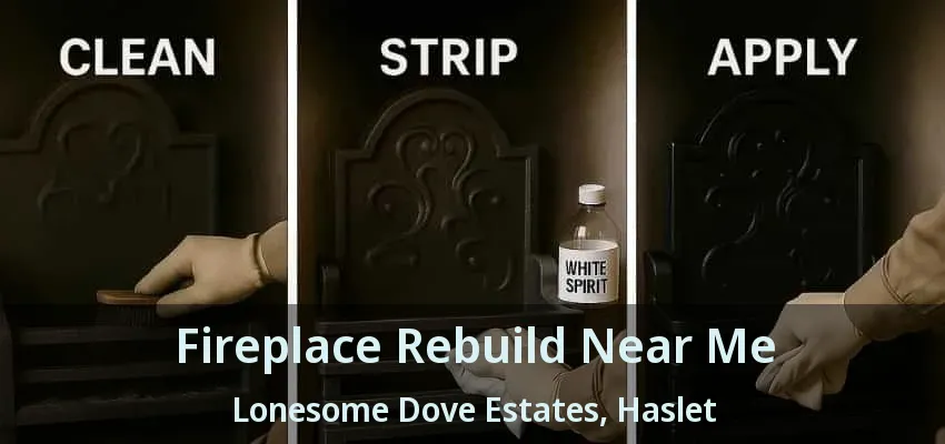 Fireplace Rebuild Near Me Lonesome Dove Estates, Haslet - TX