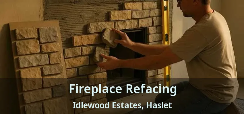 Fireplace Refacing Idlewood Estates, Haslet - TX
