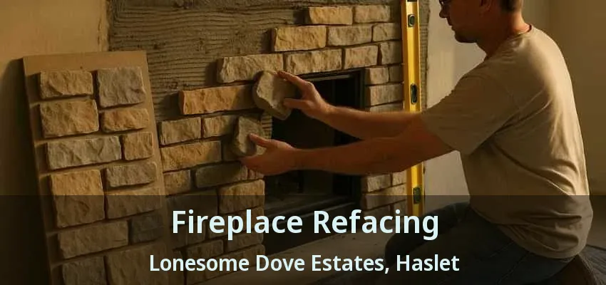 Fireplace Refacing Lonesome Dove Estates, Haslet - TX