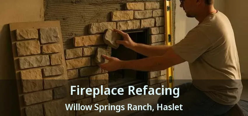 Fireplace Refacing Willow Springs Ranch, Haslet - TX