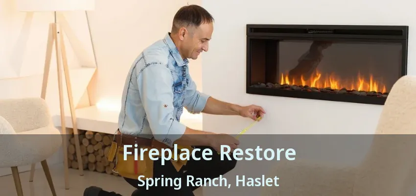 Fireplace Restore Spring Ranch, Haslet - TX
