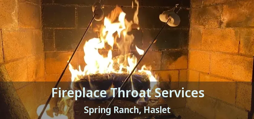 Fireplace Throat Services Spring Ranch, Haslet - TX