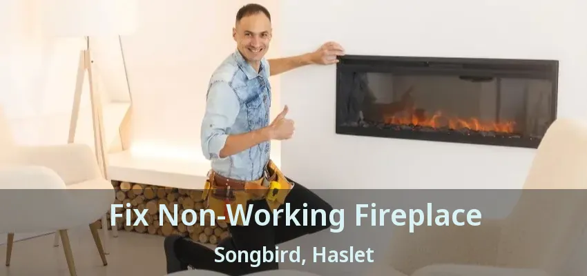 Fix Non-Working Fireplace Songbird, Haslet - TX