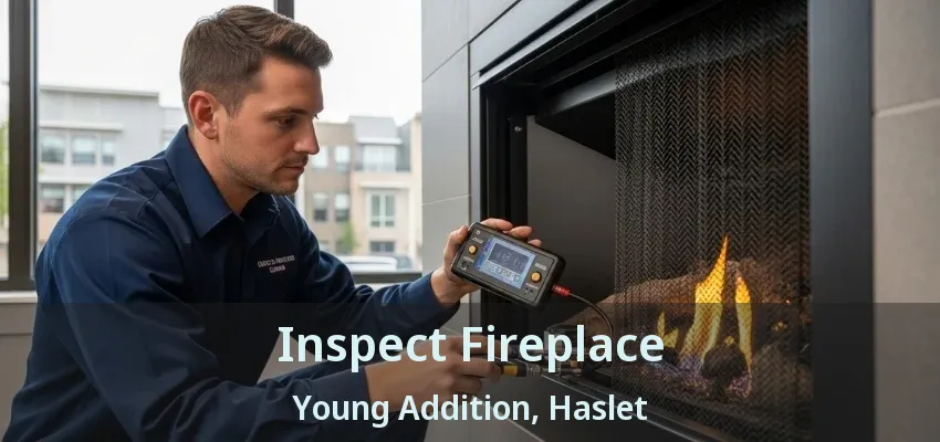 Inspect Fireplace Young Addition, Haslet - TX