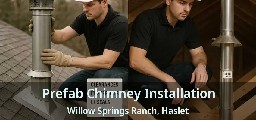 Prefab Chimney Installation Willow Springs Ranch, Haslet - TX