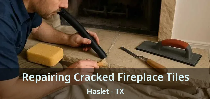 Repairing Cracked Fireplace Tiles Haslet - TX