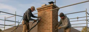 Chimney Tuckpointing Young Addition, Haslet